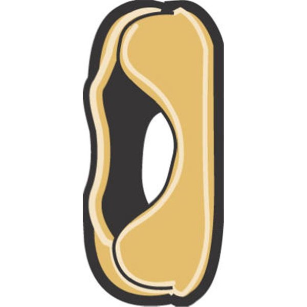 Homepage KB203BR Number 6 Brass Chain Connector; Pack - 100 HO830651